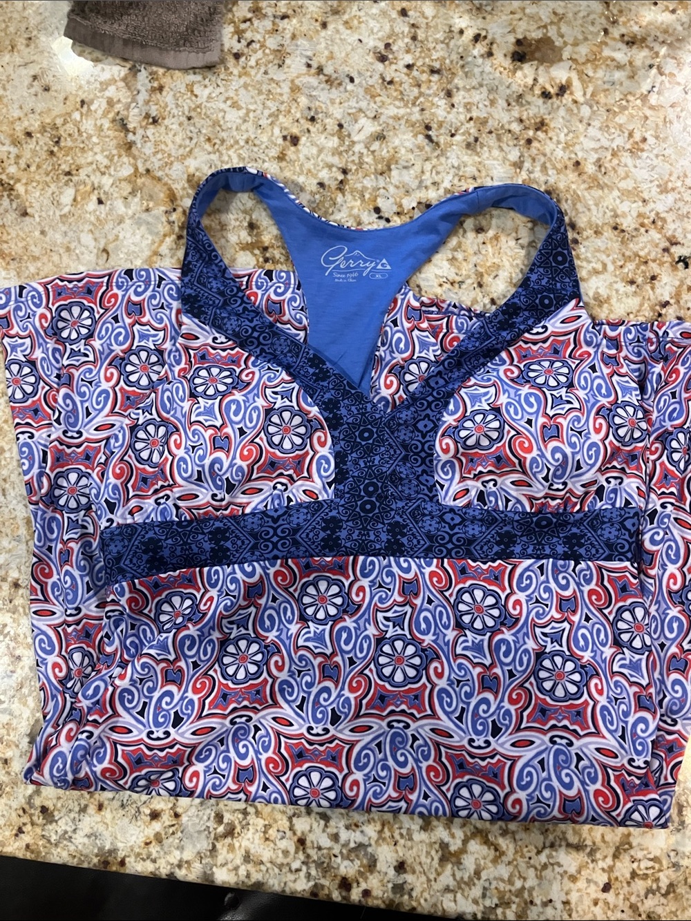 Cotton knit woman’s bra top dress